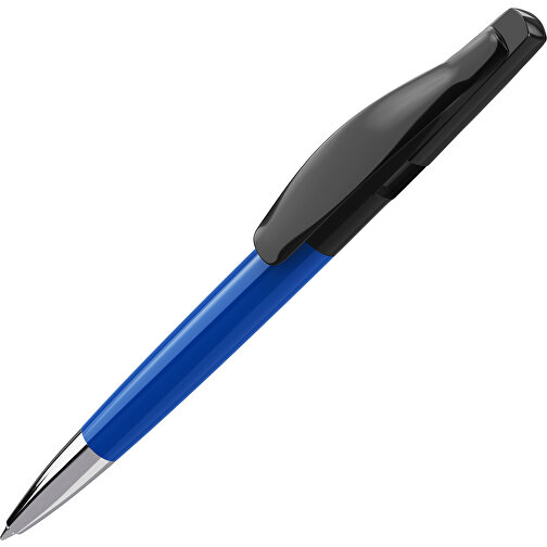 Prodir DS2 PPC Push Kugelschreiber , Prodir, blau / schwarz, Kunststoff, 14,80cm x 1,70cm (Länge x Breite), Bild 1