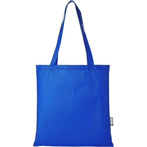 Zeus Non Woven Große Tragetasche 6L Aus GRS Recyclingmaterial 6 L , royalblau, GRS zertifiziertes recyceltes Polyester, 80 g/m2, 38,00cm x 40,00cm (Länge x Höhe), Bild 3