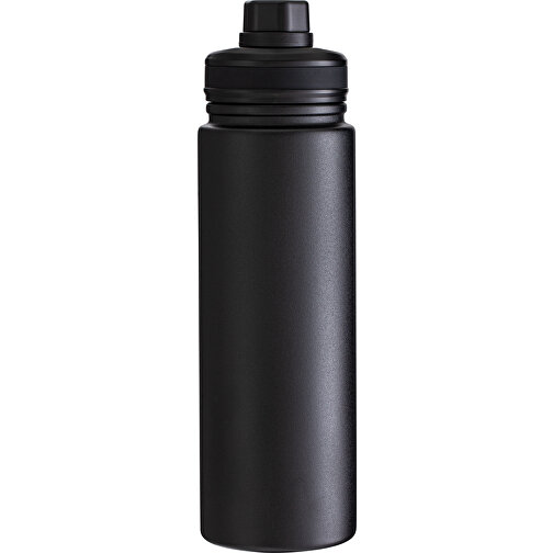 Thermotrinkflasche RETUMBLER-ARCTICDROP , schwarz, Kunststoff, Silikon, recycelter Edelstahl, 26,00cm x 8,20cm x 8,20cm (Länge x Höhe x Breite), Bild 2
