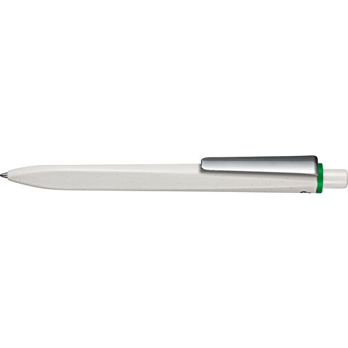 Kugelschreiber RIDGE GRAU RECYCLED M , Ritter-Pen, grau recycled/grün recycled, ABS u. Metall, 141,00cm (Länge), Bild 3