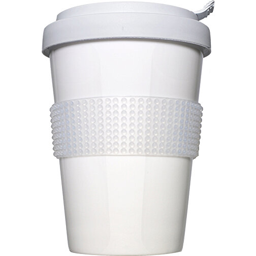 Mahlwerck Coffee2Go Basic Form 349 , Mahlwerck Porzellan, weiß, Porzellan/Kunststoff/Silikon, 12,00cm (Höhe), Bild 1