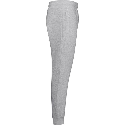 THC SPRINT. Jogginghose (Unisex) , hellgrau melliert, French Terry, recycelter Polyester, XL, , Bild 3