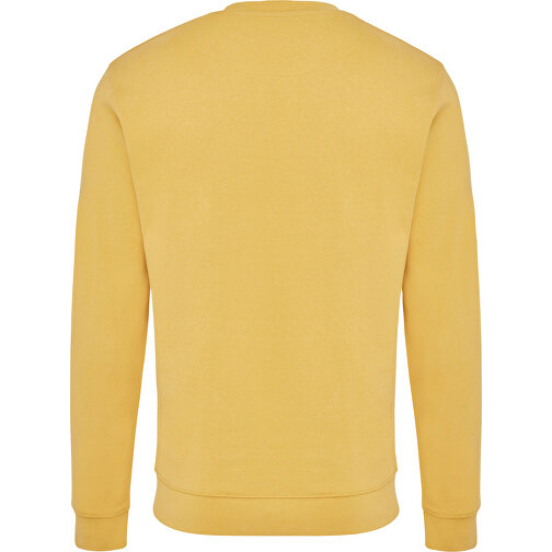 Iqoniq Zion Rundhals-Sweater Aus Recycelter Baumwolle , ochre yellow, 50% recycelte und 50% biologische Baumwolle, XL, 76,00cm x 1,00cm (Länge x Höhe), Bild 2