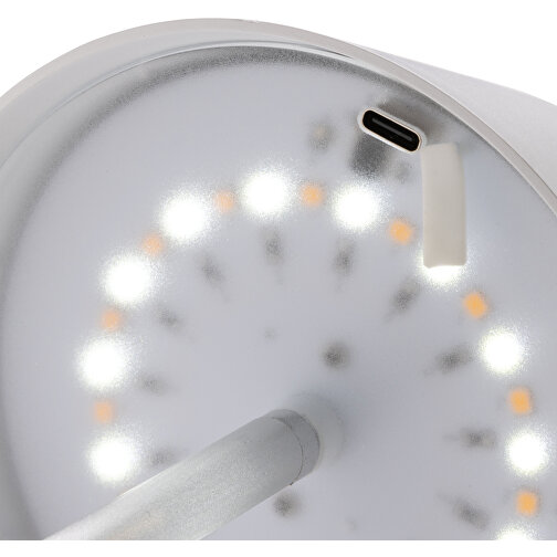 Pure Glow USB-bordlampe fremstillet af RCS-genbrugsplast, Billede 4