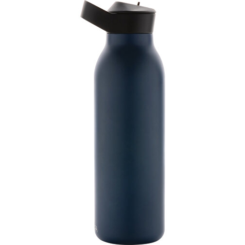 Avira Ara RCS Re-Steel Fliptop Wasserflasche 500ml , navy blau, Rostfreier Stahl - recycelt, 24,00cm (Höhe), Bild 2