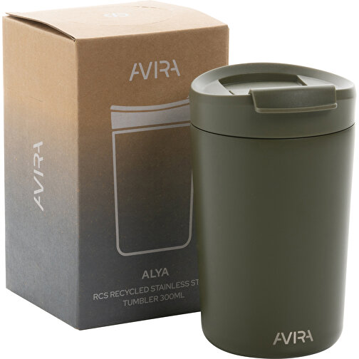 Avira Alya RCS Recycelter Stainless-Steel Becher 300ml , grün, Rostfreier Stahl - recycelt, 13,80cm (Höhe), Bild 11