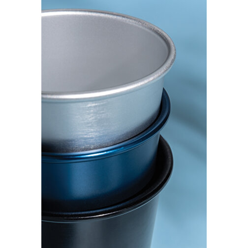 Alo Leight-Weight-Becher Aus RCS Recyceltem Aluminium 450ml , navy blau, Aluminium - recycelt, 13,00cm (Höhe), Bild 5