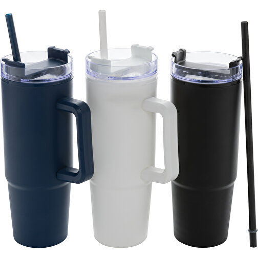 Tana Becher Aus RCS Recyceltem Kunststoff Mit Griff 900ml , weiss, Polypropylen - recycelt, 24,10cm (Höhe), Bild 7