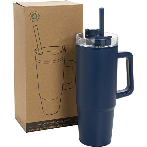 Taza Tana de plástico reciclado RCS con asa 900ml, Imagen 12