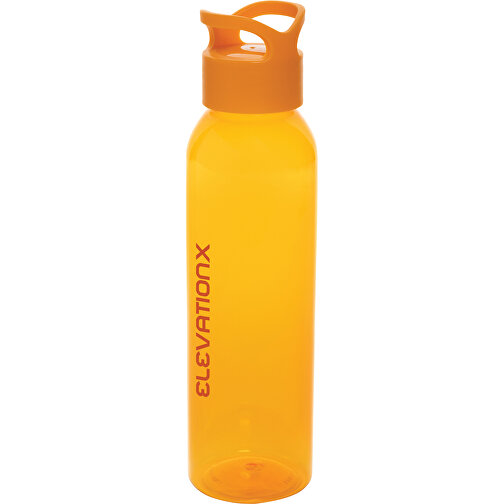 Oasis RCS Recycelte PET Wasserflasche 650ml , orange, PET - recycelt, 25,50cm (Höhe), Bild 4