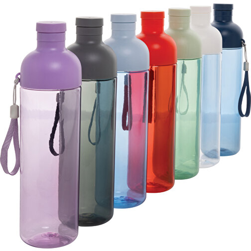 Impact Auslaufsichere Wasserflasche Aus RCS Recyc. PET 600ml , grün, PET - recycelt, 24,30cm (Höhe), Bild 8