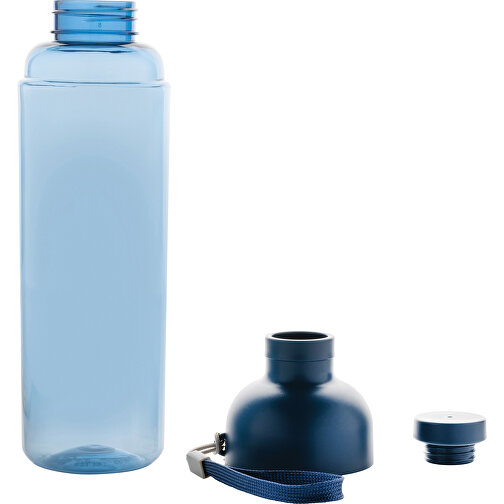 Impact Auslaufsichere Wasserflasche Aus RCS Recyc. PET 600ml , navy blau, PET - recycelt, 24,30cm (Höhe), Bild 5