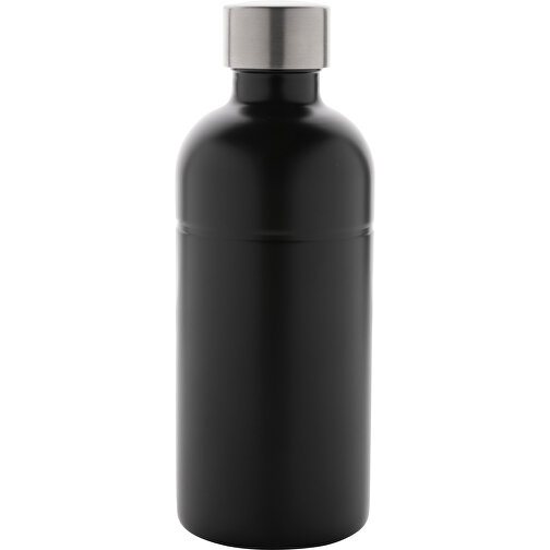 Soda Trinkflasche Aus RCS-zertifiziertem Stainless-Steel , schwarz, Rostfreier Stahl - recycelt, 21,40cm (Höhe), Bild 2