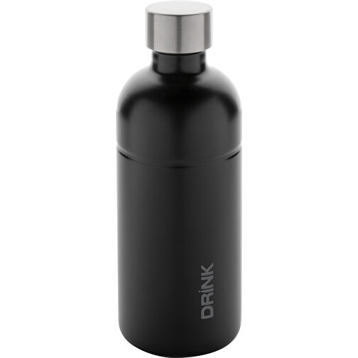 Soda Trinkflasche Aus RCS-zertifiziertem Stainless-Steel , schwarz, Rostfreier Stahl - recycelt, 21,40cm (Höhe), Bild 7