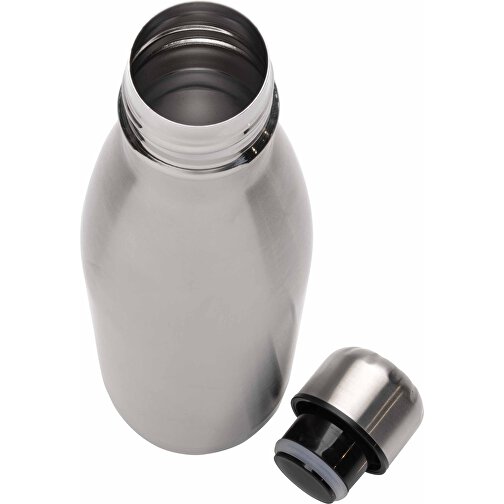 Eureka Einwandige Wasserflasche Aus RCS Rec. Stainless-Steel , silber, Rostfreier Stahl - recycelt, 25,80cm (Höhe), Bild 3