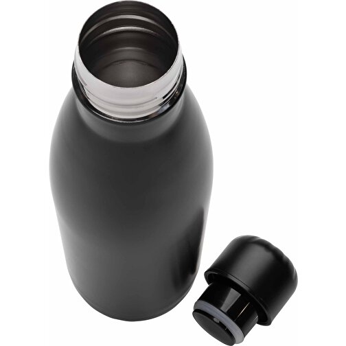 Eureka Einwandige Wasserflasche Aus RCS Rec. Stainless-Steel , schwarz, Rostfreier Stahl - recycelt, 25,80cm (Höhe), Bild 3