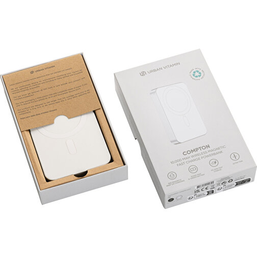 Compton RCS: powerbank da 10.000 in plastica riciclata/alluminio, Immagine 17