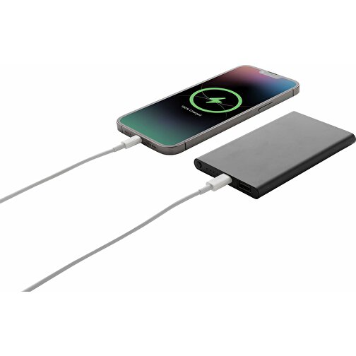 4.000mAh Type-C powerbank tillverkad av RCS-återvunnen ABS och aluminium, Bild 2