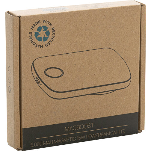 MagBoost 5.000mAh powerbank magnétique en plastique RCS rec, Image 10