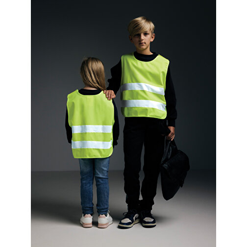 Gilet di sicurezza in PET riciclato GRS 3-6 anni, Immagine 13