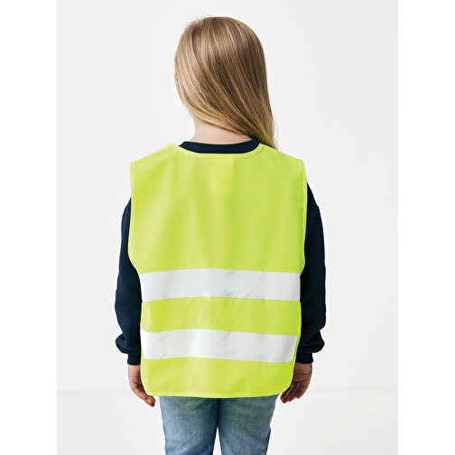 Gilet de sécurité en PET recyclé GRS 3-6 ans, Image 5