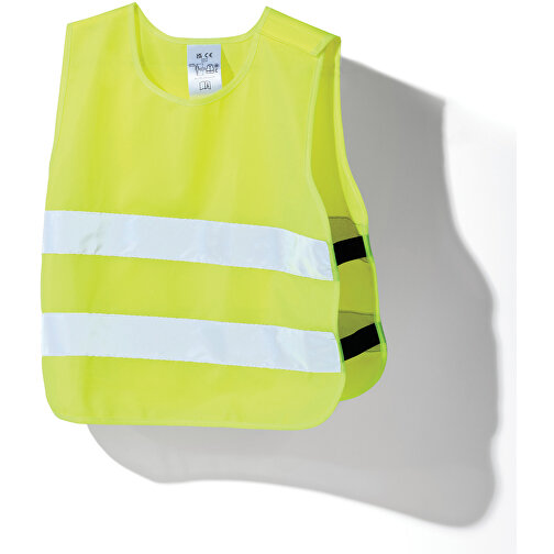 Gilet di sicurezza in PET riciclato GRS 3-6 anni, Immagine 9