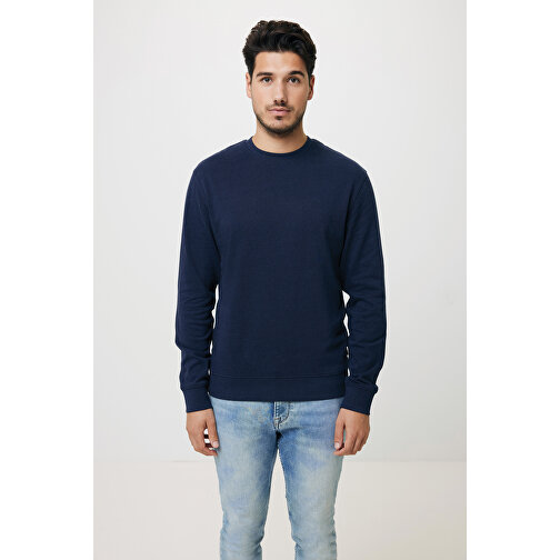 Iqoniq Zion Rundhals-Sweater Aus Recycelter Baumwolle , navy blau, 50% recycelte und 50% biologische Baumwolle, 4XL, 82,00cm x 1,00cm (Länge x Höhe), Bild 11