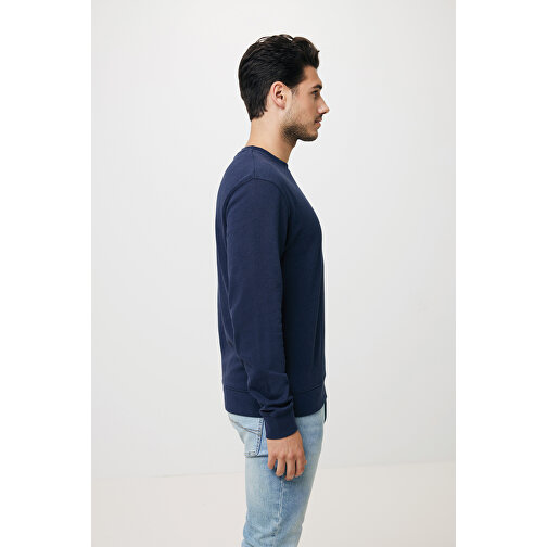 Iqoniq Zion Rundhals-Sweater Aus Recycelter Baumwolle , navy blau, 50% recycelte und 50% biologische Baumwolle, 4XL, 82,00cm x 1,00cm (Länge x Höhe), Bild 13