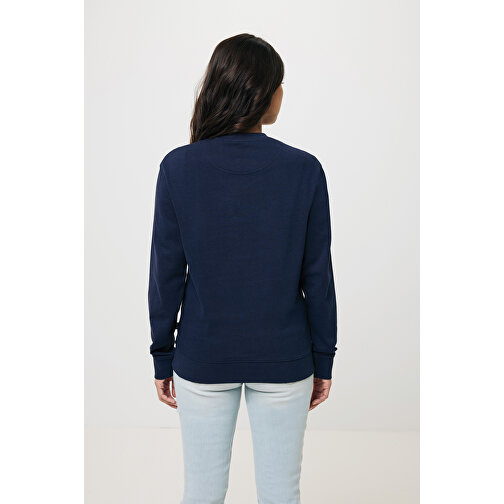 Iqoniq Zion Rundhals-Sweater Aus Recycelter Baumwolle , navy blau, 50% recycelte und 50% biologische Baumwolle, 4XL, 82,00cm x 1,00cm (Länge x Höhe), Bild 14