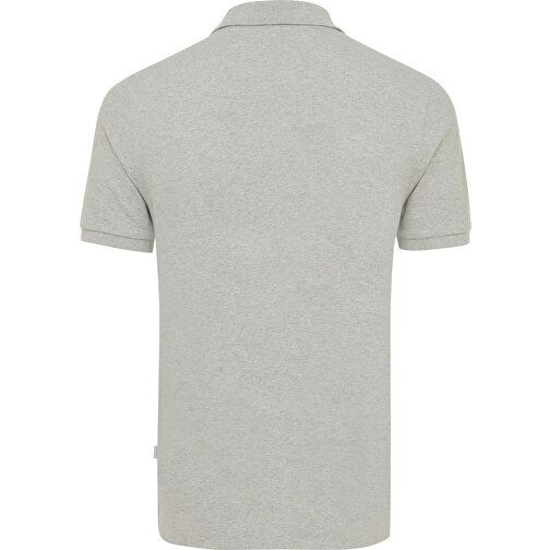 Iqoniq Yosemite Piqué-Poloshirt Aus Recycelter Baumwolle , heather grey, 50% recycelte und 50% biologische Baumwolle, 4XL, 81,50cm x 0,50cm (Länge x Höhe), Bild 2