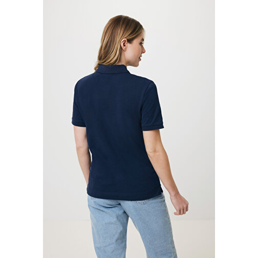 Iqoniq Yosemite Piqué-Poloshirt Aus Recycelter Baumwolle , navy blau, 50% recycelte und 50% biologische Baumwolle, 4XL, 81,50cm x 0,50cm (Länge x Höhe), Bild 18