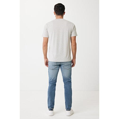 Iqoniq Sierra Lightweight T-Shirt Aus Recycelter Baumwolle , ungefärbte helles Grau, 30% recycelte und 70% biologische Baumwolle, XL, 77,00cm x 1,00cm (Länge x Höhe), Bild 6