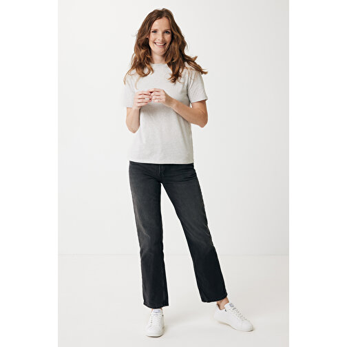 Iqoniq Sierra Lightweight T-Shirt Aus Recycelter Baumwolle , ungefärbte helles Grau, 30% recycelte und 70% biologische Baumwolle, 5XL, 84,00cm x 1,00cm (Länge x Höhe), Bild 8