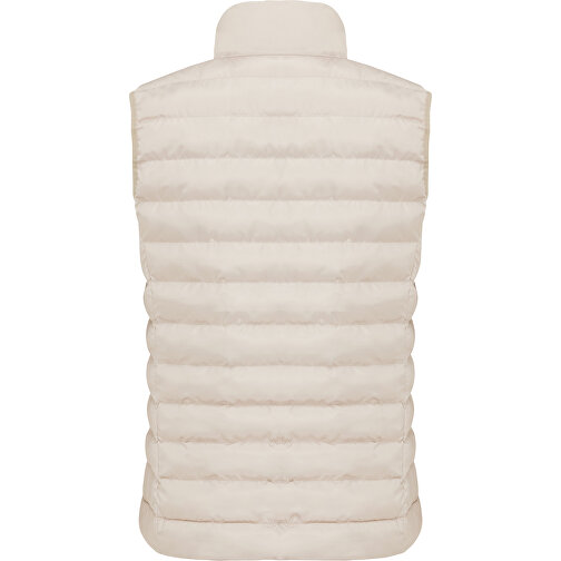 Iqoniq Meru Damen Bodywarmer Aus Recyceltem Polyester , beige, 100% recyceltes Polyester, M, 62,00cm x 0,50cm (Länge x Höhe), Bild 2