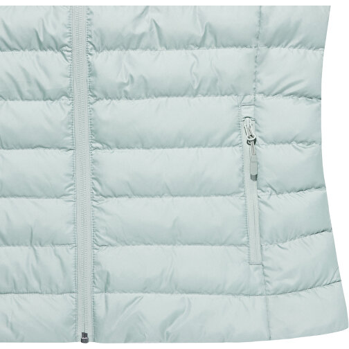 Iqoniq Meru Damen Bodywarmer Aus Recyceltem Polyester , Iceberg green, 100% recyceltes Polyester, XXS, 52,00cm x 0,50cm (Länge x Höhe), Bild 3