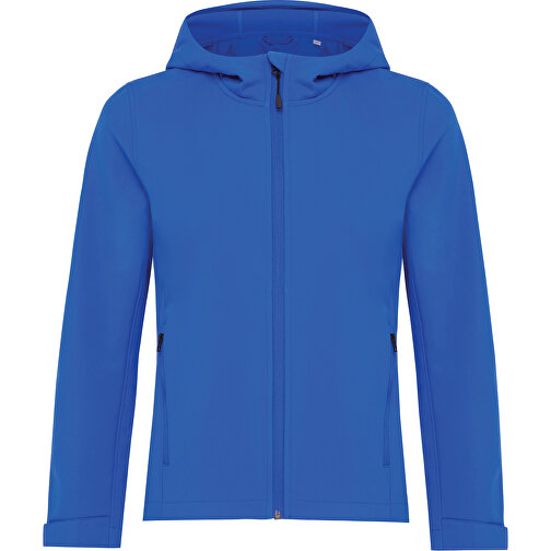 Iqoniq Makalu Damen Softshelljacke Aus Recyceltem Polyester , Königsblau, 91% recyceltes Polyester, 7% recyceltes TPU, 2% Elastan, S, 64,00cm x 2,50cm (Länge x Höhe), Bild 1