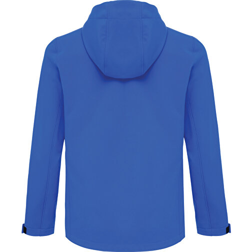 Iqoniq Makalu Damen Softshelljacke Aus Recyceltem Polyester , Königsblau, 91% recyceltes Polyester, 7% recyceltes TPU, 2% Elastan, M, 66,00cm x 2,50cm (Länge x Höhe), Bild 2