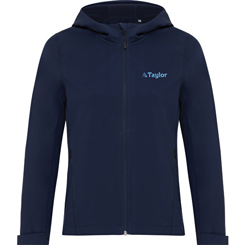 Iqoniq Makalu Damen Softshelljacke Aus Recyceltem Polyester , navy blau, 91% recyceltes Polyester, 7% recyceltes TPU, 2% Elastan, XXS, 56,00cm x 2,50cm (Länge x Höhe), Bild 15