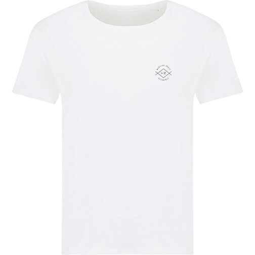 Iqoniq Yala Damen T-Shirt Aus Recycelter Baumwolle , weiss, 30% recycelte und 70% biologische Baumwolle, M, 67,00cm x 1,00cm (Länge x Höhe), Bild 3