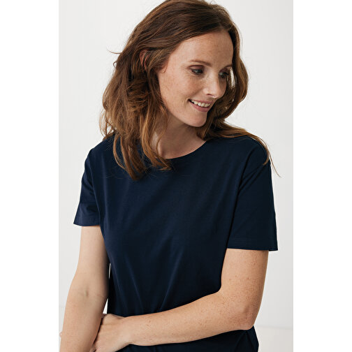 Iqoniq Yala Damen T-Shirt Aus Recycelter Baumwolle , navy blau, 30% recycelte und 70% biologische Baumwolle, XL, 71,00cm x 1,00cm (Länge x Höhe), Bild 4