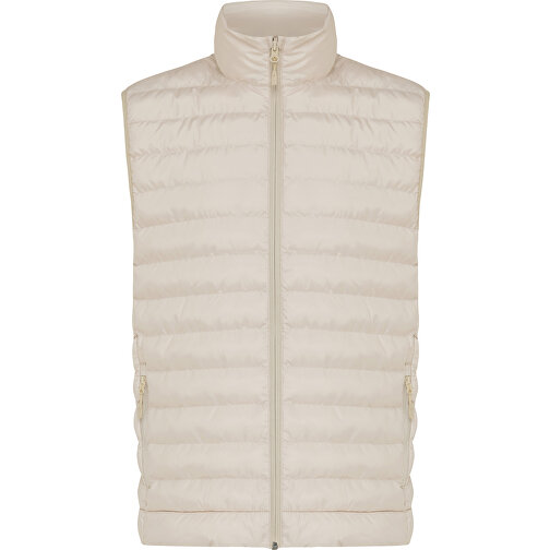 Iqoniq Meru Herren Bodywarmer Aus Recyceltem Polyester , beige, 100% recyceltes Polyester, XXL, 75,00cm x 0,50cm (Länge x Höhe), Bild 1