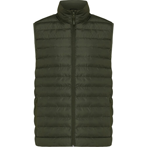 Iqoniq Meru Herren Bodywarmer Aus Recyceltem Polyester , khaki, 100% recyceltes Polyester, XXL, 75,00cm x 0,50cm (Länge x Höhe), Bild 1