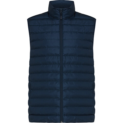 Iqoniq Meru Herren Bodywarmer Aus Recyceltem Polyester , navy blau, 100% recyceltes Polyester, XL, 73,00cm x 0,50cm (Länge x Höhe), Bild 1