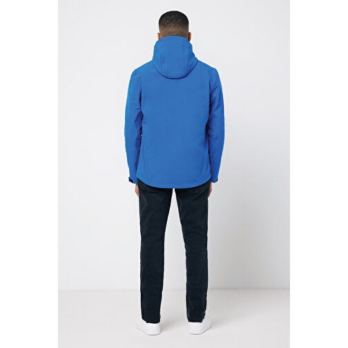 Iqoniq Makalu Herren Softshelljacke Aus Recyceltem Polyester , Königsblau, 91% recyceltes Polyester, 7% recyceltes TPU, 2% Elastan, XXXL, 79,00cm x 3,00cm (Länge x Höhe), Bild 7