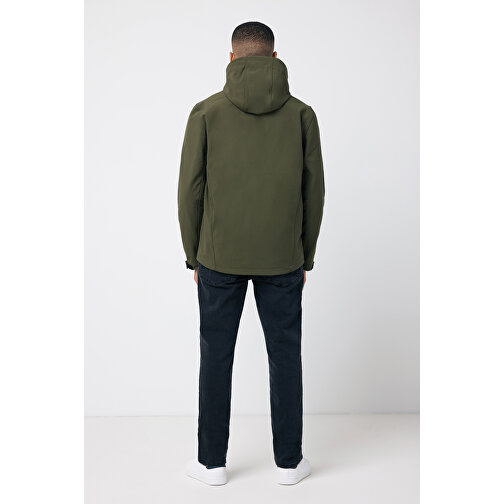 Iqoniq Makalu Herren Softshelljacke Aus Recyceltem Polyester , khaki, 91% recyceltes Polyester, 7% recyceltes TPU, 2% Elastan, XXXL, 79,00cm x 3,00cm (Länge x Höhe), Bild 6