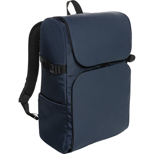 Pascal AWARE™ RPET Deluxe Weekend Rucksack , navy blau, PET - recycelt, 29,50cm x 50,00cm (Länge x Höhe), Bild 1