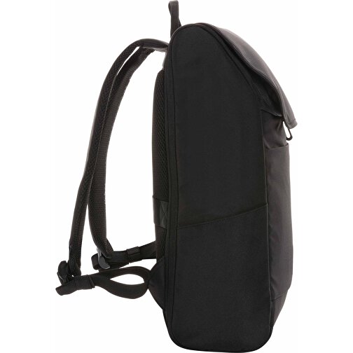 Swiss Peak Fern AWARE™ RPET 15,6' Rucksack Mit Allover-Zip , schwarz, PET - recycelt, 29,00cm x 44,50cm (Länge x Höhe), Bild 5