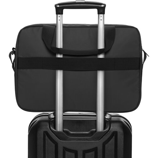 Armond AWARE™ RPET 15.6' Laptop-Tasche , schwarz, PET - recycelt, 40,00cm x 28,00cm (Länge x Höhe), Bild 6