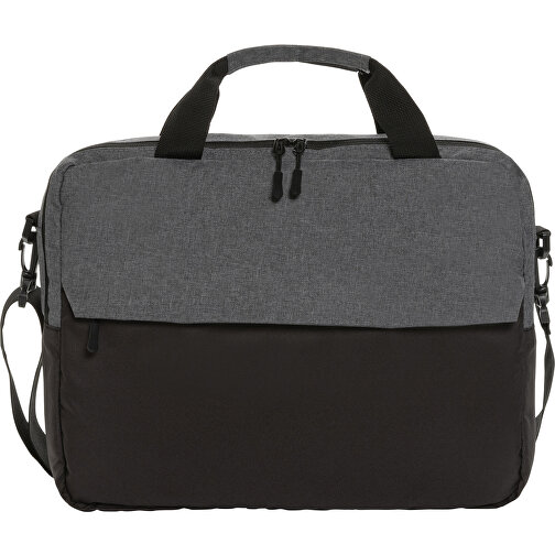 Kazu AWARE™ 15,6' RPET Laptop-Tasche , grau, PET - recycelt, 39,50cm x 30,00cm (Länge x Höhe), Bild 2