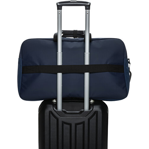 Armond AWARE™ RPET Weekend-Duffel , navy blau, PET - recycelt, 55,00cm x 32,00cm (Länge x Höhe), Bild 6